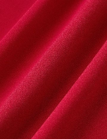Rochie scurta SHEIN CURVE, rosu