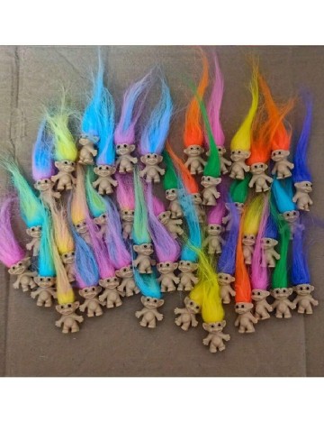 Set figurine Troll SHEIN, mix culori