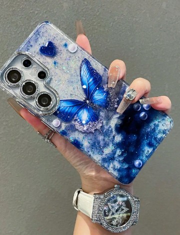 Husa Samsung Galaxy S25 Plus SHEIN, albastru