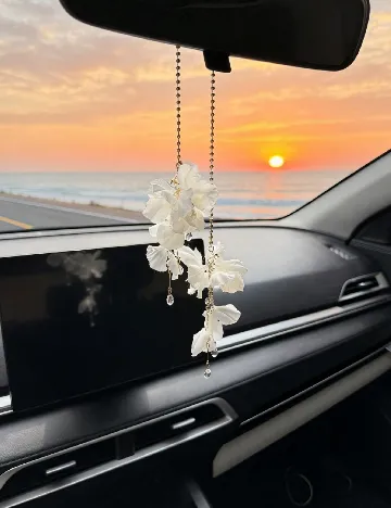 Accesoriu decorativ SHEIN, alb