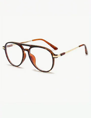 Ochelari pentru citit, dioptrii +2.00 SHEIN, maro