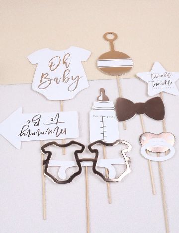 Set accesorii decorative SHEIN, mix culori