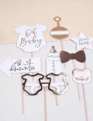 Set accesorii decorative SHEIN, mix culori