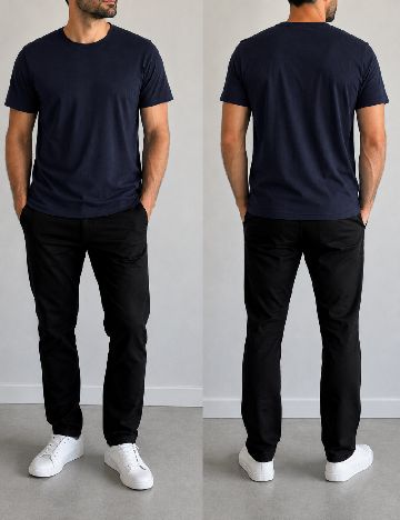 Tricou Zara, bleumarin