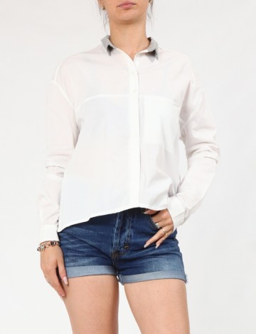 Camasa Bershka, alb