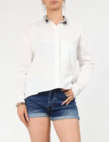 Camasa Bershka, alb