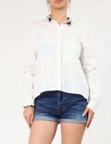Camasa Bershka, alb