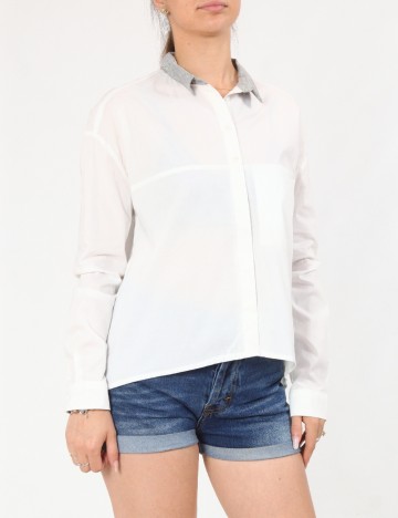 Camasa Bershka, alb