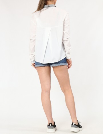 Camasa Bershka, alb