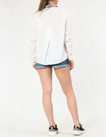 Camasa Bershka, alb