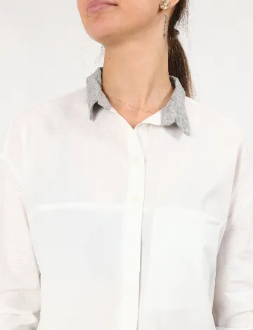 Camasa Bershka, alb