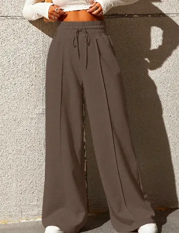Pantaloni SHEIN, maro