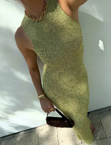 Rochie lunga SHEIN, verde
