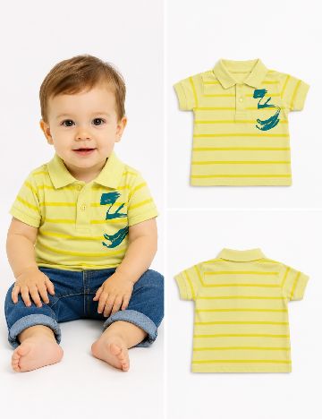 Tricou Zara, galben