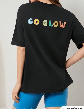 Tricou GLOWMODE, negru