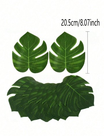 Set frunze decorative, 60 bucati SHEIN, verde