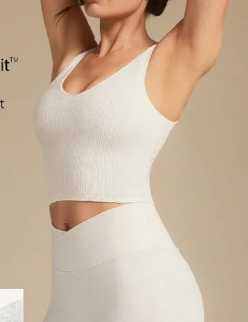 Top SHEIN, alb