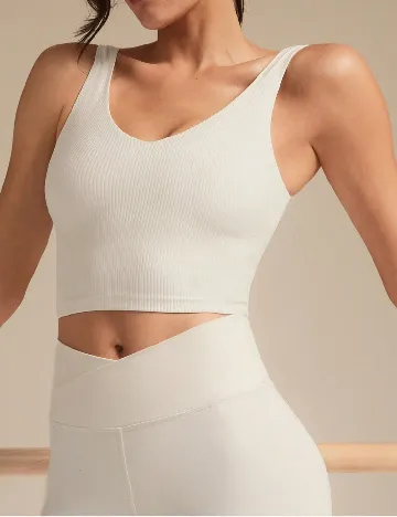 Top SHEIN, alb
