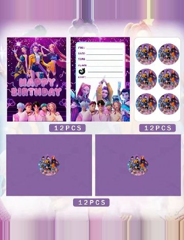 Set felicitari SHEIN, mov