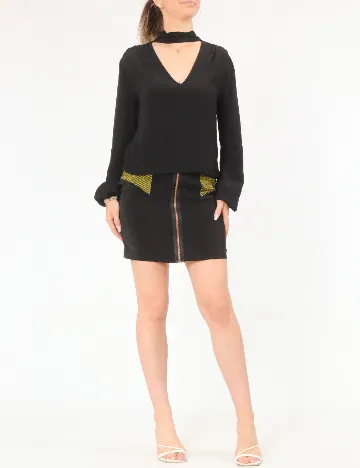 Bluza Bershka, negru