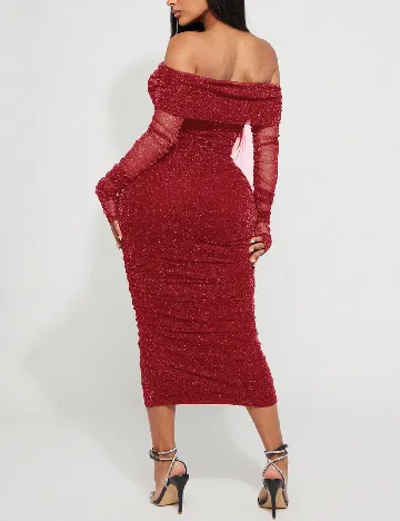 Rochie medie SHEIN, rosu