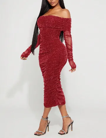 Rochie medie SHEIN, rosu