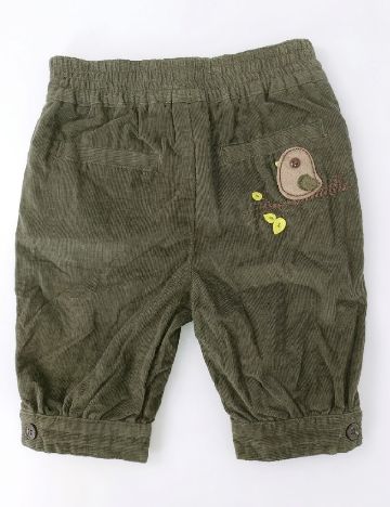 Pantaloni trei sferturi Zara, verde
