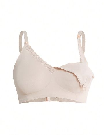 Sutien SHEIN Maternity Plus, crem