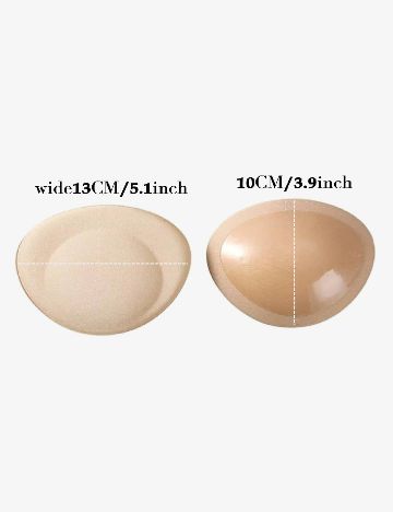 Cupe pentru sutien SHEIN, crem