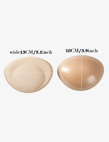 Cupe pentru sutien SHEIN, crem