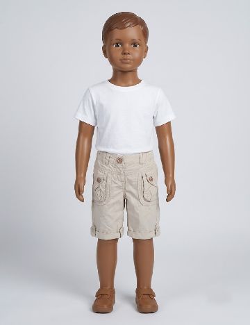 Pantaloni trei sferturi Zara, gri
