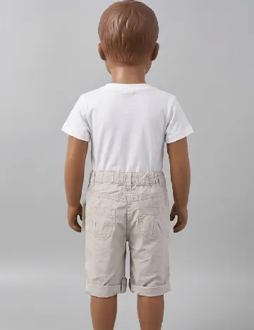 Pantaloni trei sferturi Zara, gri