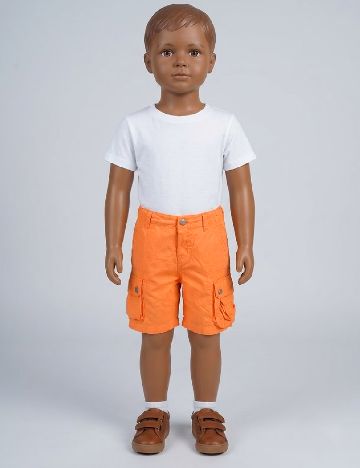 Pantaloni scurti Zara, portocaliu