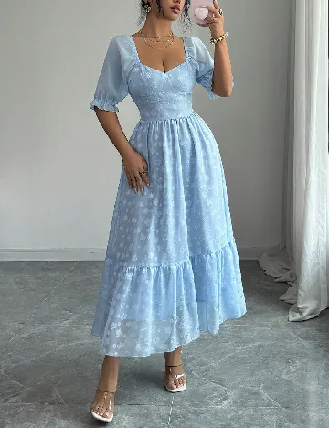 Rochie medie SHEIN, albastru