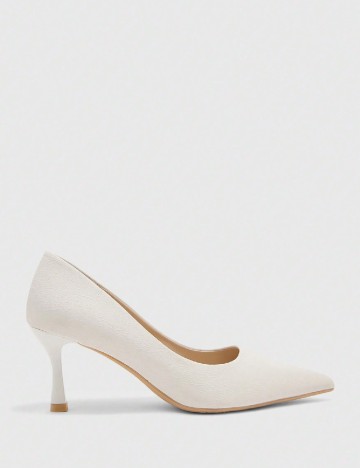 Pantofi SHEIN, ecru