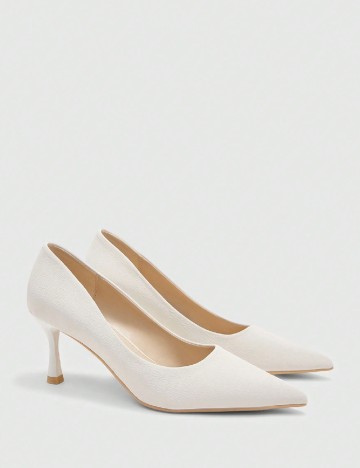 Pantofi SHEIN, ecru