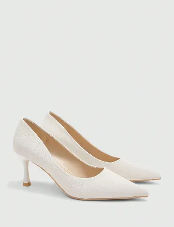 Pantofi SHEIN, ecru