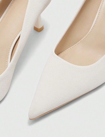Pantofi SHEIN, ecru