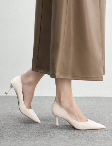 Pantofi SHEIN, ecru