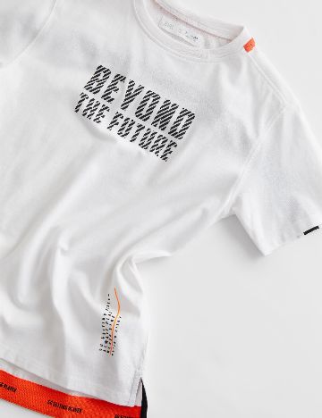 Tricou Zara, alb