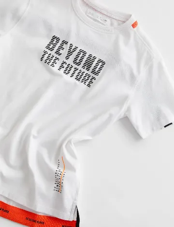 Tricou Zara, alb