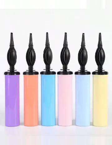 Set pompe de umflat baloane 3 bucati SHEIN, mix culori