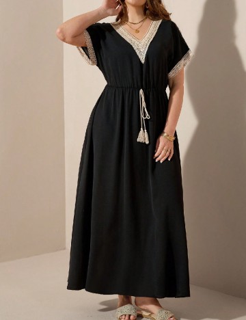 Rochie lunga SHEIN CURVE, negru