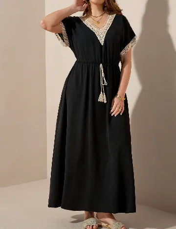 Rochie lunga SHEIN CURVE, negru