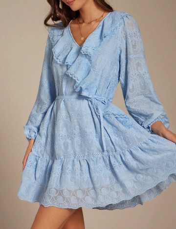 Rochie scurta SHEIN, albastru