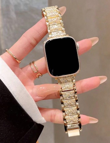 Curea smartwatch SHEIN, auriu