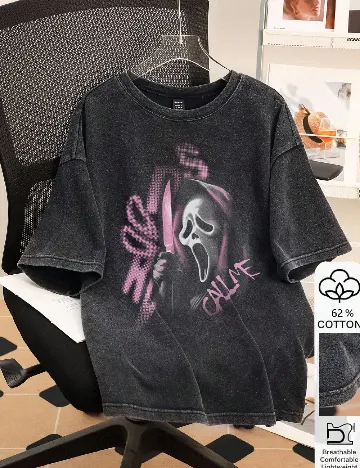 Tricou Oversize SHEIN, negru