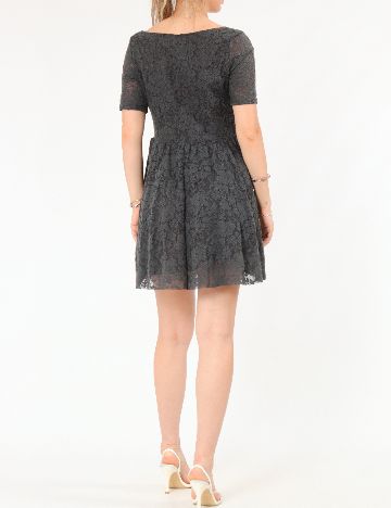 Rochie scurta Zara, gri inchis