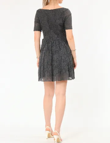 Rochie scurta Zara, gri inchis