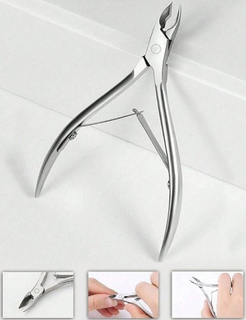 Cleste pentru cuticule SHEIN, argintiu